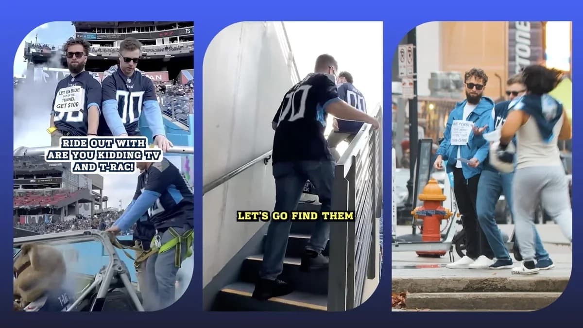 NFL engaged 27 creators across 22 teams, 24 games