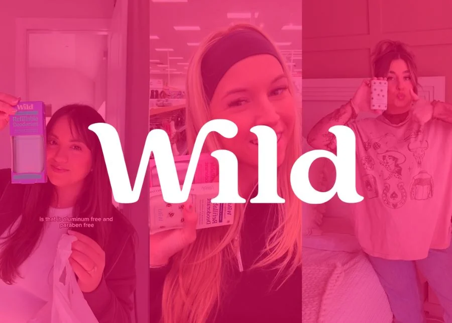 Wild deodorant creator push tops 1.8M views