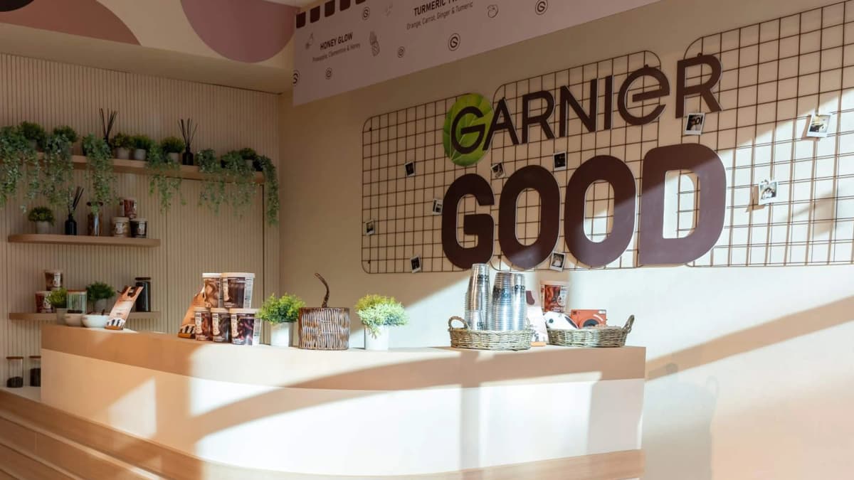 Garnier GOOD Stuff Smoothie Bar Pop-Up