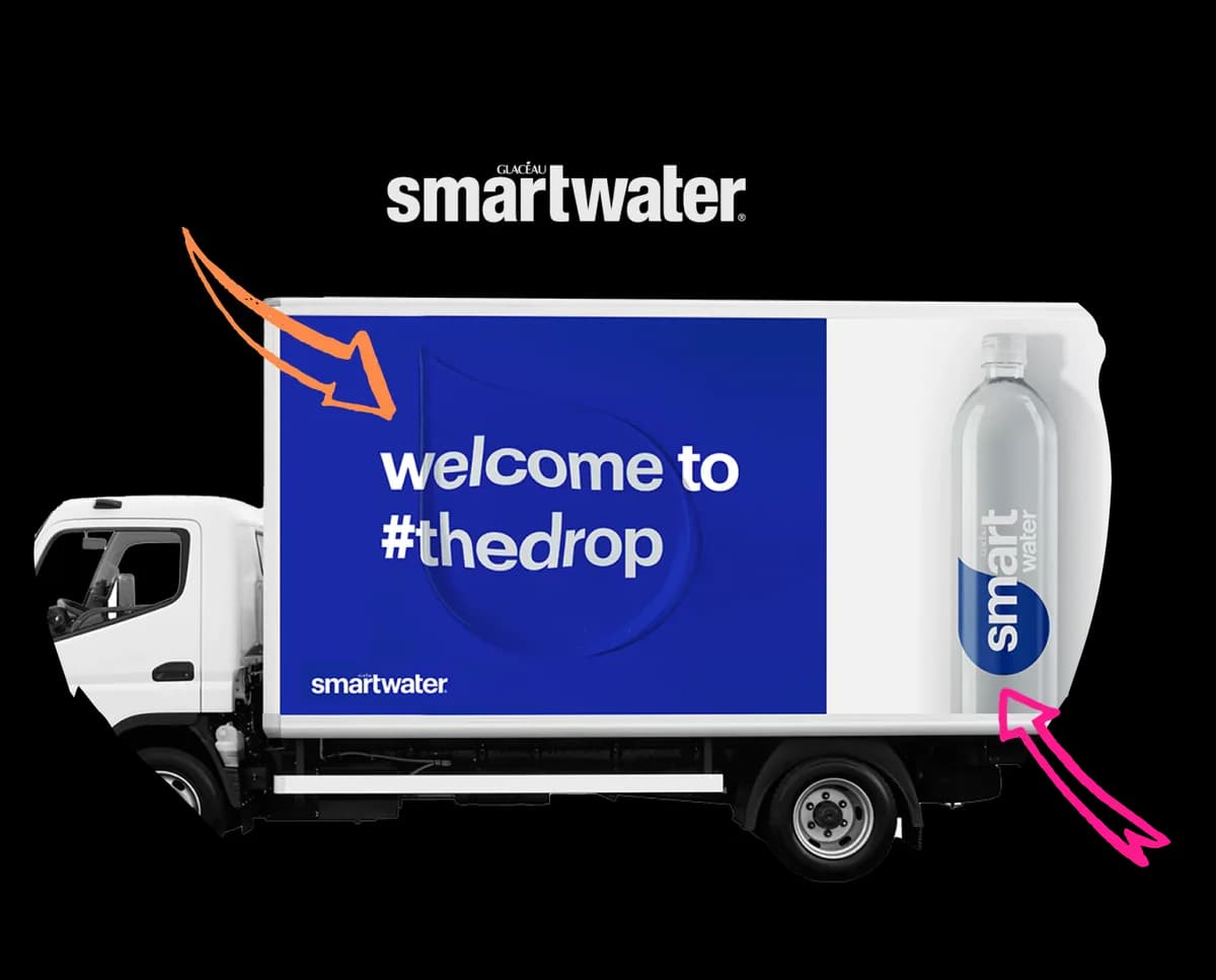 smartwater x Viral Nation: Bringing smartwater's new visual identity to life (#TheDrop)