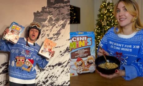 Nestlé CINI MINIS x Kingfluencers Kampagne