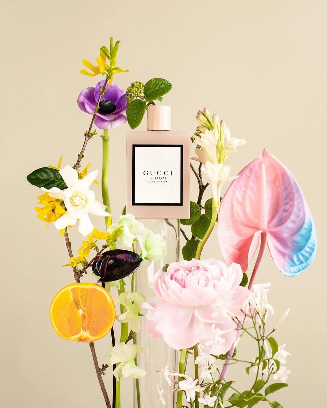 Gucci Bloom art campaign reaches 612K followers