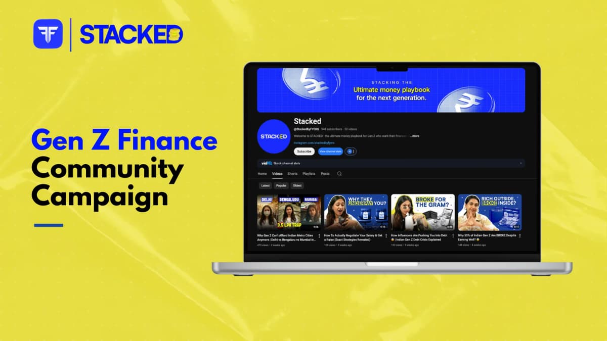 How we helped Stacked by FYERS build a Gen-Z financial community from scratch