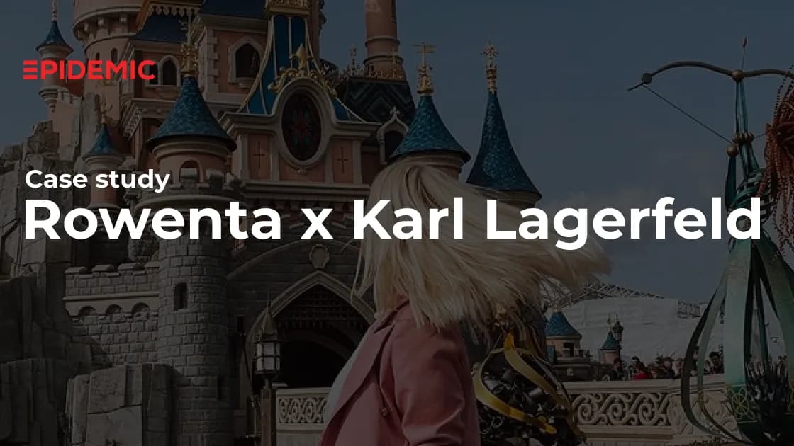 ROWENTA x KARL LAGERFELD Influencer Marketing