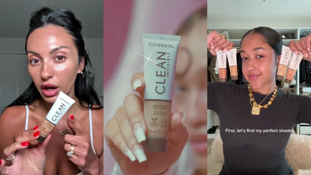 CoverGirl Clean Invisible Foundation Gen-Z Creator Campaign