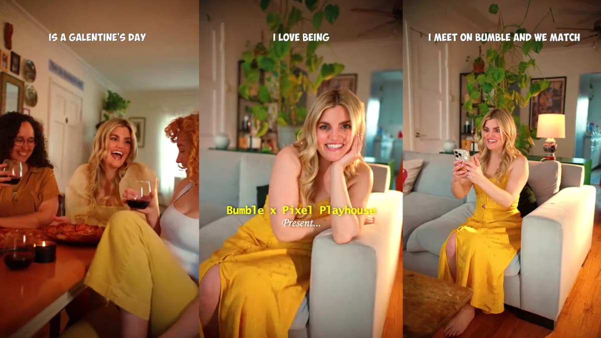 Bumble Valentine's Day TikTok Creator Campaign