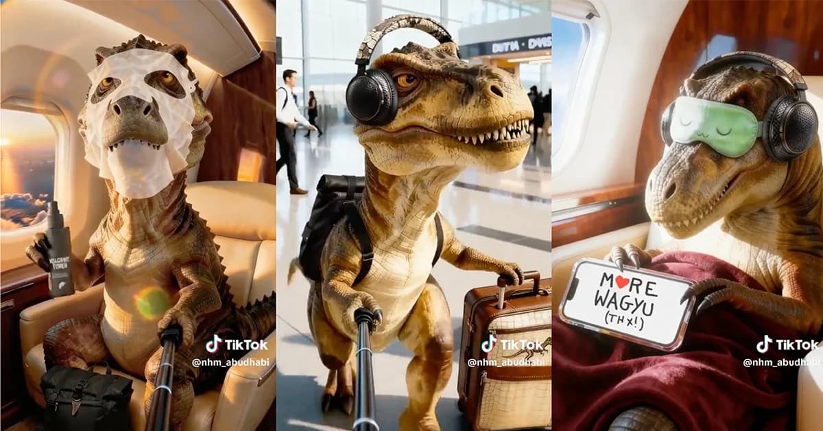 Abu Dhabi's AI T. rex drew 50M video views