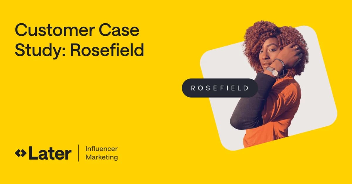 Rosefield scaled to 70K ambassadors across 7 markets