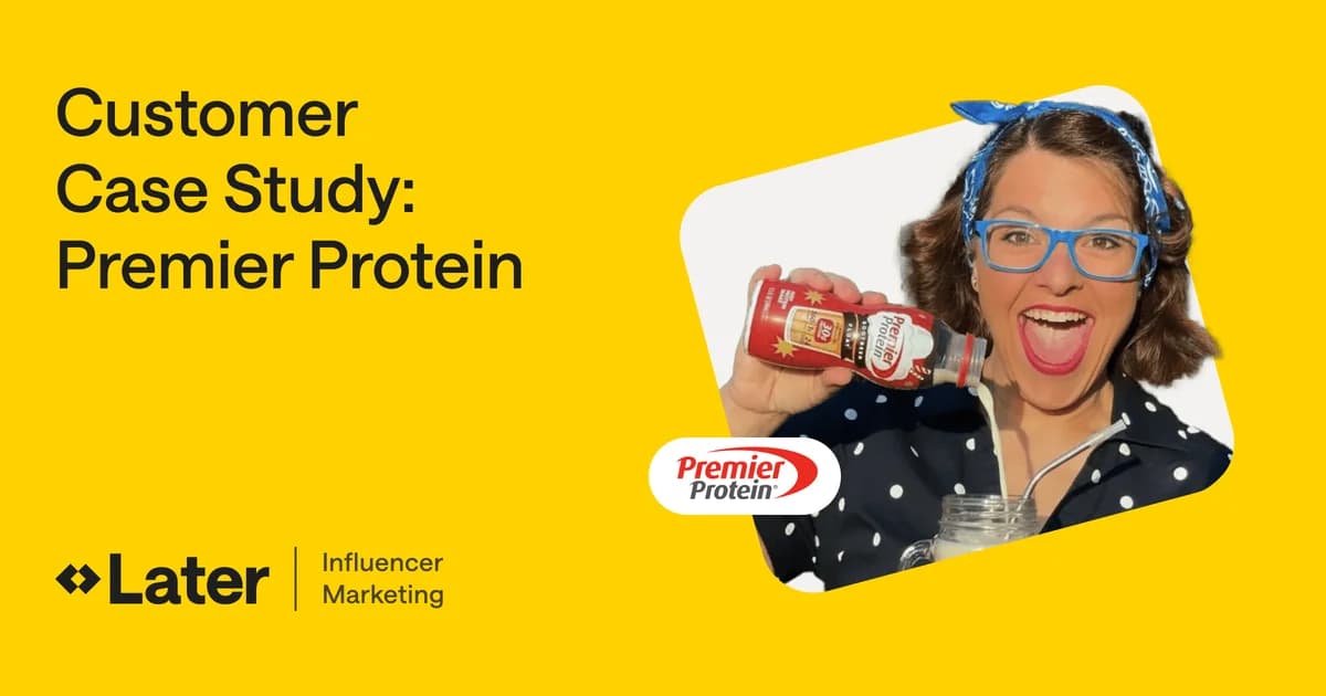 Premier Protein hits 23.2M impressions with creator campaign