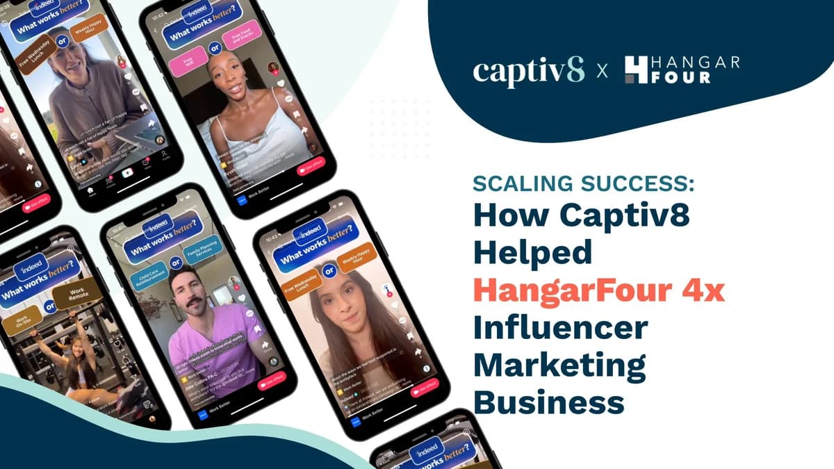 HangarFour grew influencer marketing business 4x