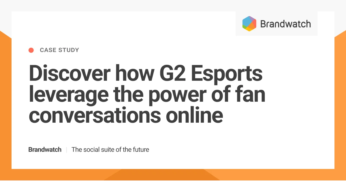 G2 Esports tracked 42M fans across competitions