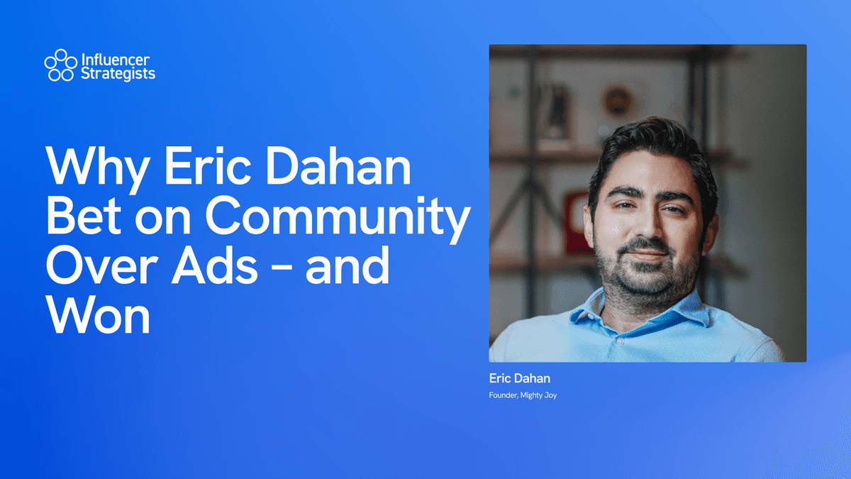 Why Eric Dahan Bet on Community Over Ads – and Won