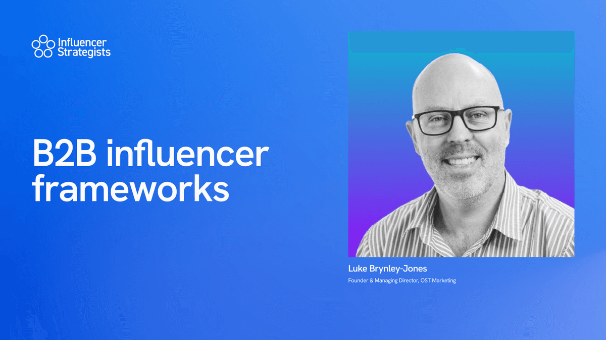 B2B influencer frameworks