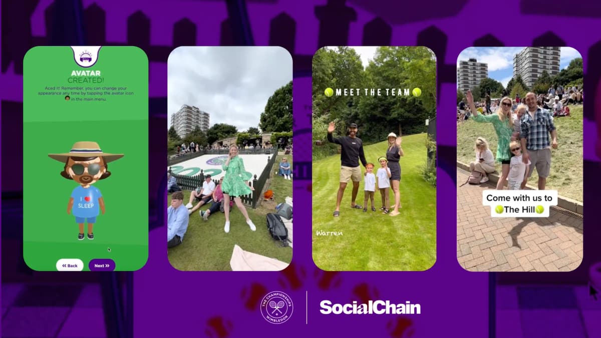 Wimbledon #ChampionOfTheHill Metaverse Creator Campaign